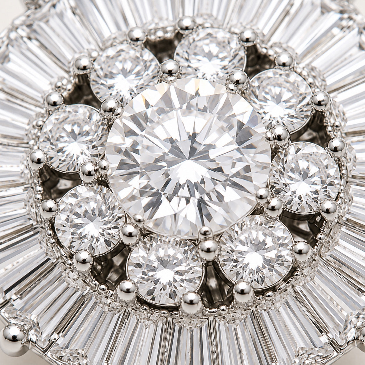 Crystal Sunburst Button Covers in Gold Crystal Blazer Accents by Adornyu