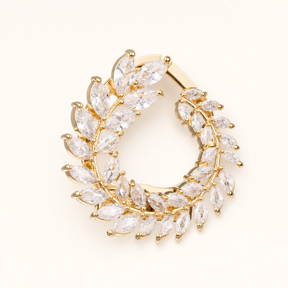 Wheat Knot Scarf Ring Scarf Rings by Adornyu
