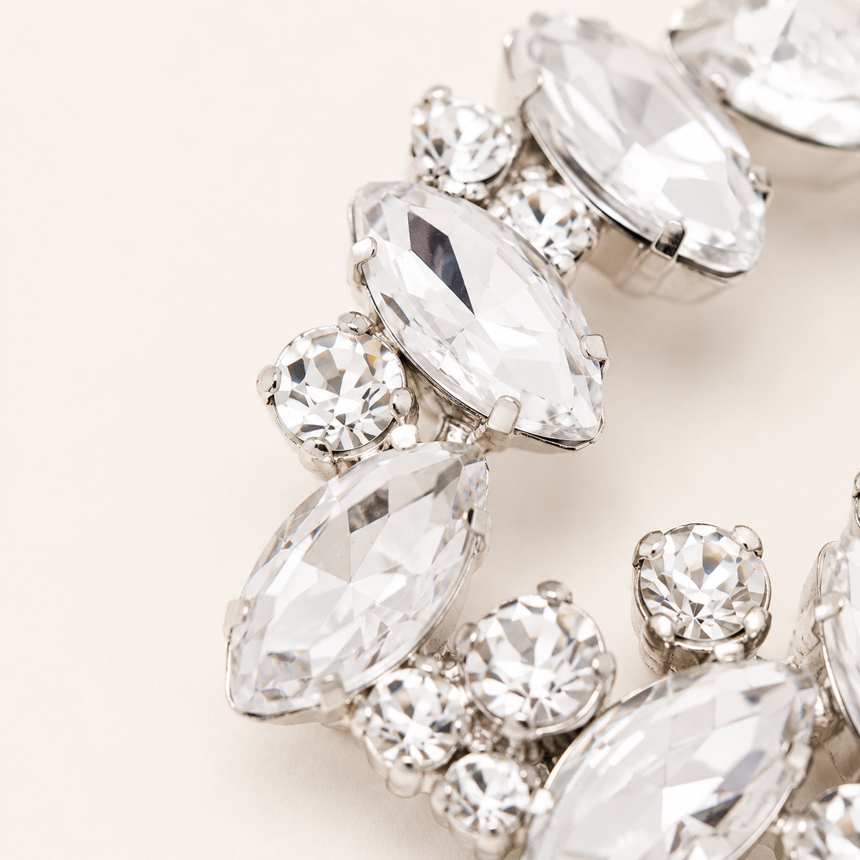 Crystal Buckle Shoe Clips in Crystal Buckle Shoe Clips by Adornyu