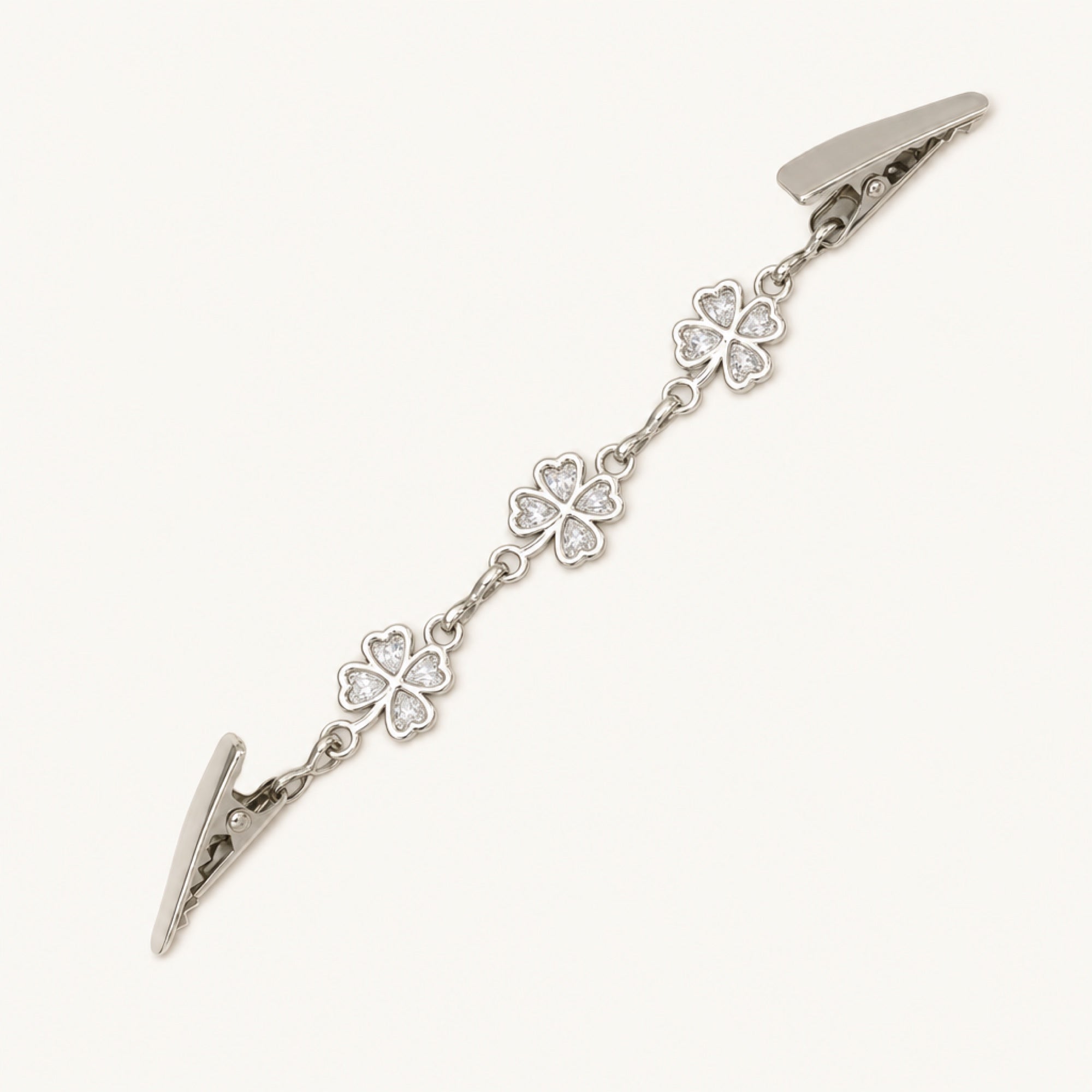 Floral Chain Clips in Petite Floral Chain, studio product view