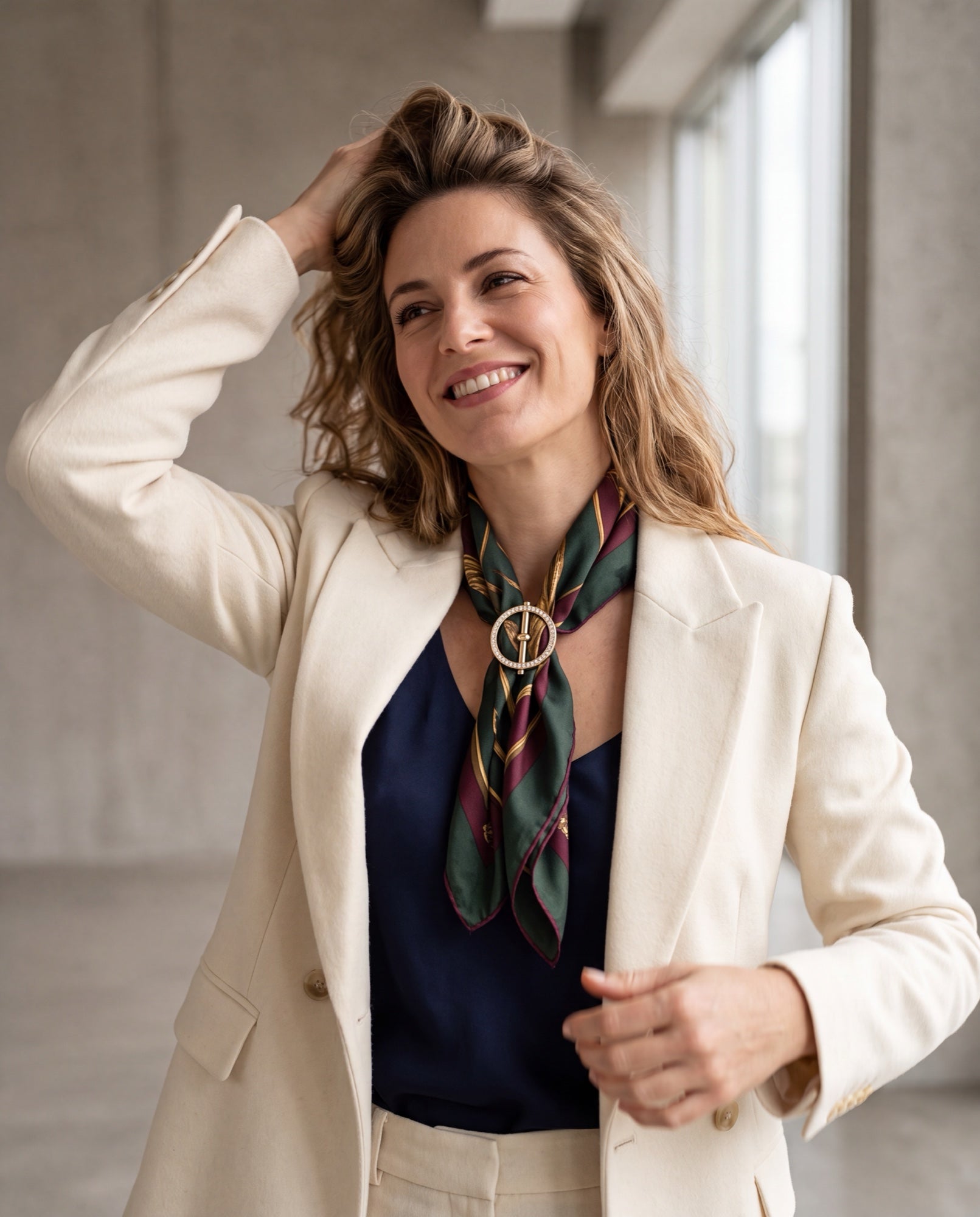 Three rings, softer scarves.